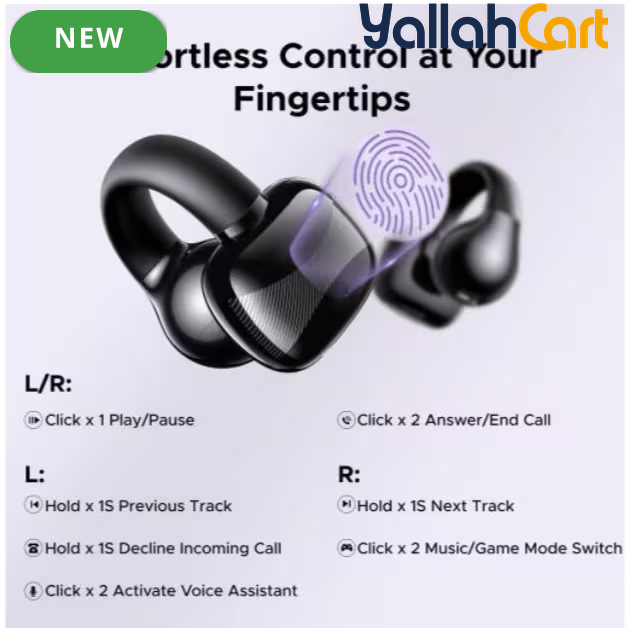 UGREEN HiTune S3 Open-Ear True Wireless Earbuds – 30H Playtime