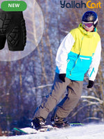 3D EVA Padded Protective Pants – Impact Protection for Snowboarding & Skateboarding