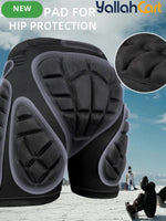 3D EVA Padded Protective Pants – Impact Protection for Snowboarding & Skateboarding