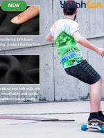 3D EVA Padded Protective Pants – Impact Protection for Snowboarding & Skateboarding