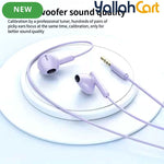 Wired Earbuds with Microphone – Heavy Bass & High-Quality Sound
