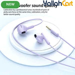 Wired Earbuds with Microphone – Heavy Bass & High-Quality Sound