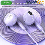 Wired Earbuds with Microphone – Heavy Bass & High-Quality Sound