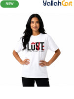 King & Queen Romantic Couple’s Graphic Tee – Minimalist Cotton Crew Neck T-Shirt
