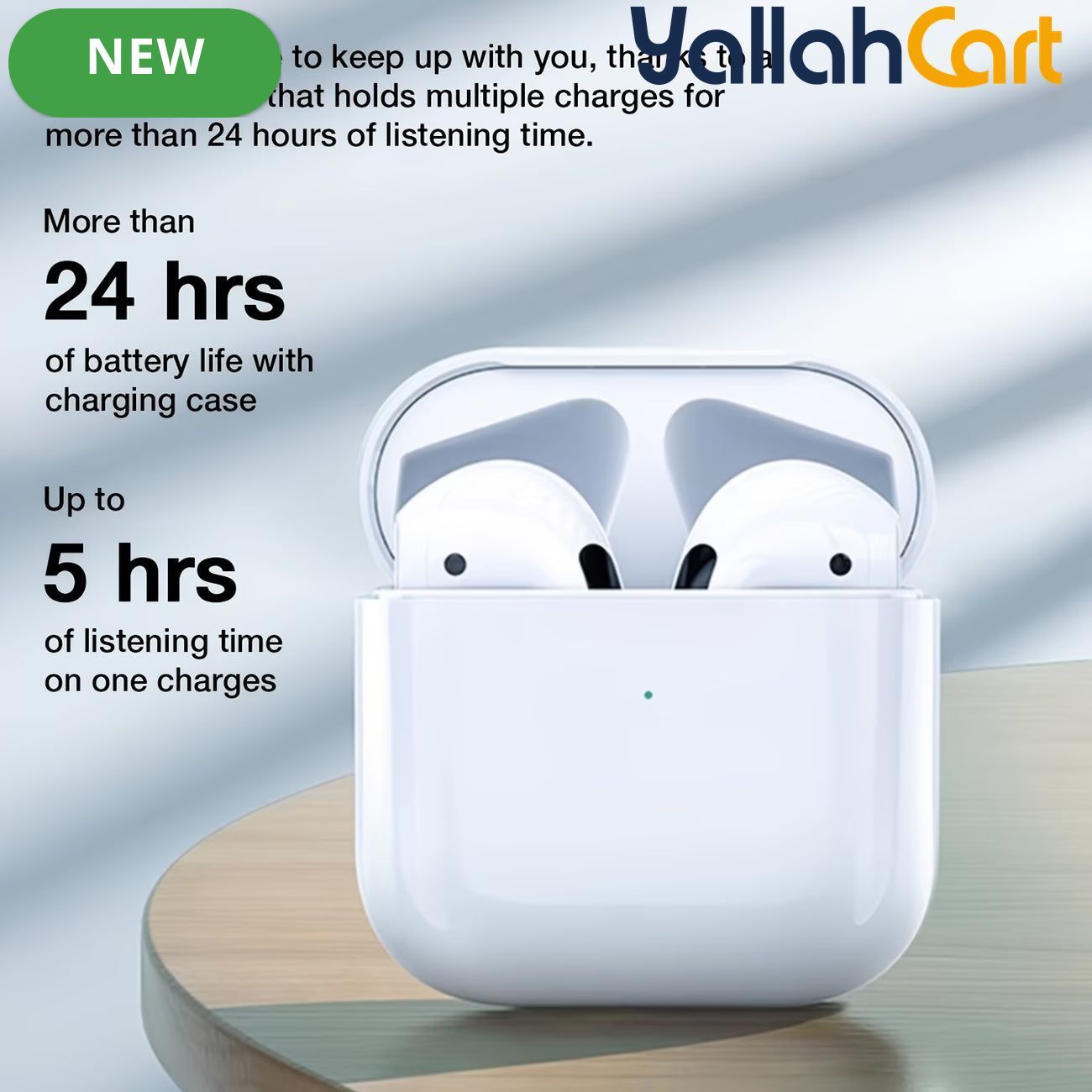 Wireless Earbuds – Comfortable All-Day Fitness & Outdoor Earphones