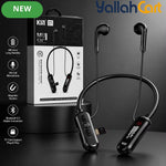 K1 KL98 Wireless Neckband Headset – 48H Playtime, Black