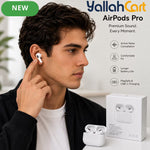 Premium Wireless Bluetooth Earbuds with Charging Case – White
