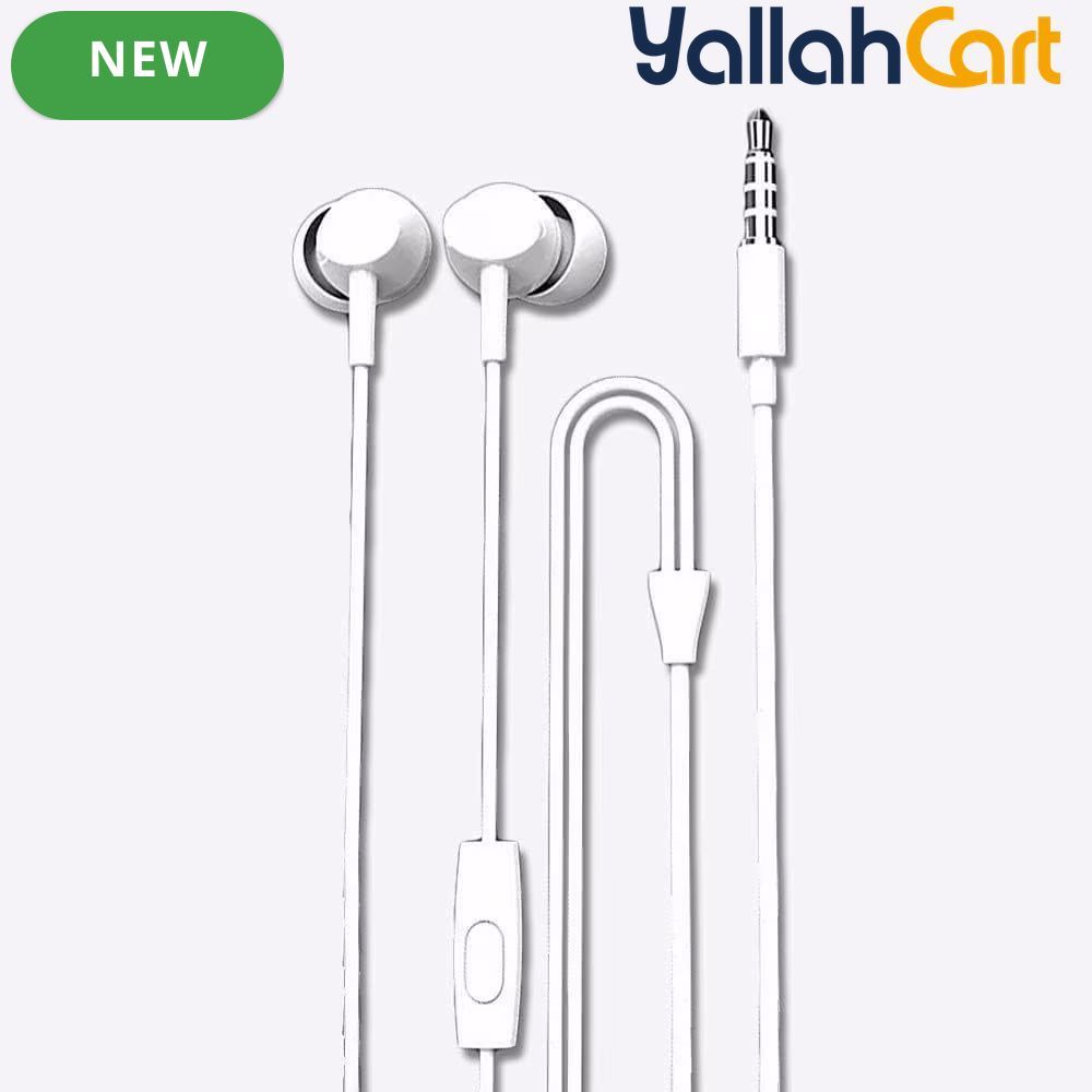 GFM-16 Metallic Wired Earphones – Hi-Fi Stereo Sound & Built-In Mic