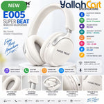 Super Beat Wireless Over-Ear Headphones – HD+ Stereo & Deep Bass