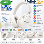 Super Beat Wireless Over-Ear Headphones – HD+ Stereo & Deep Bass