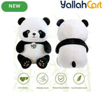 30CM Panda Plush Toy - Black & White Soft Stuffed Animal, Cute Mom & Baby Panda Bear Plushie, Cuddly Panda Toy for Kids, Boys & Girls, Bedroom, Nursery & Home Decor