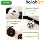 30CM Panda Plush Toy - Black & White Soft Stuffed Animal, Cute Mom & Baby Panda Bear Plushie, Cuddly Panda Toy for Kids, Boys & Girls, Bedroom, Nursery & Home Decor