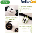 30CM Panda Plush Toy - Black & White Soft Stuffed Animal, Cute Mom & Baby Panda Bear Plushie, Cuddly Panda Toy for Kids, Boys & Girls, Bedroom, Nursery & Home Decor