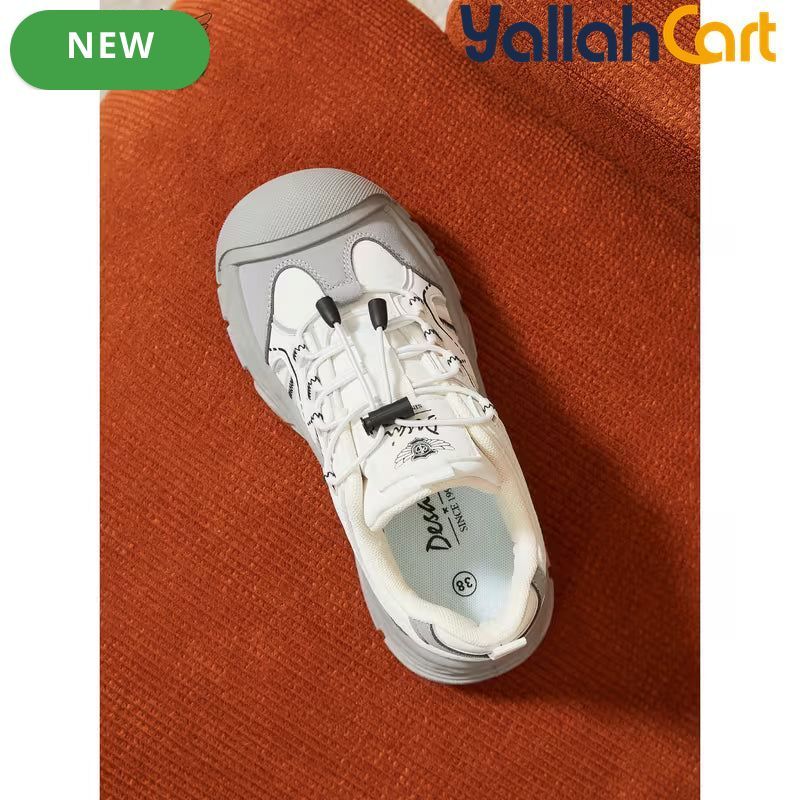 Desai Women's Comfortable Summer Sneakers – Lightweight Airy Platform Shoes