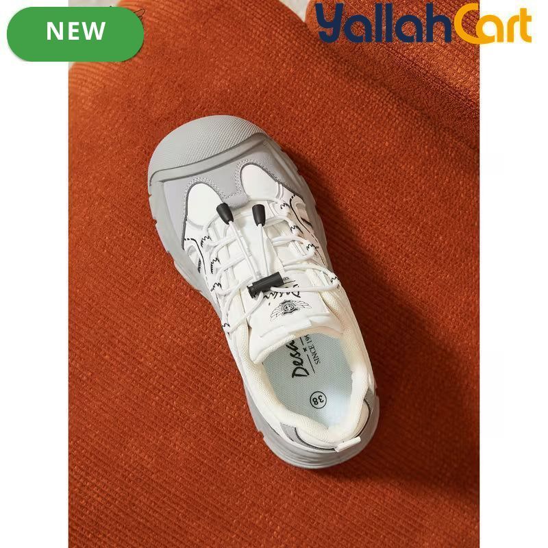 Desai Women's Comfortable Summer Sneakers – Lightweight Airy Platform Shoes