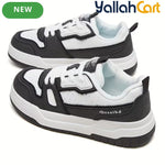 Desai Women's Korean-Style Casual Sneakers – Lightweight Lace-Up Running Shoes
