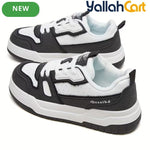 Desai Women's Korean-Style Casual Sneakers – Lightweight Lace-Up Running Shoes