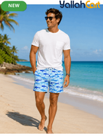 Men’s Colorful Summer Swim Shorts – 3 Stylish Graphic Designs