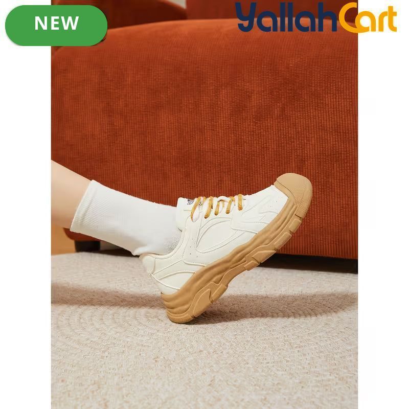 Desai Women's Retro Chunky Sneakers – Breathable Casual Street Style Shoes