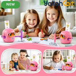 Intelligent Voice Painting Robot - Multicolor Montessori Voice Interactive Educational Painting Toy with 100 Drawing Cards, Creative Learning Activity for Kids Ages 3-12, Birthday & Christmas Gift for Boys & Girls