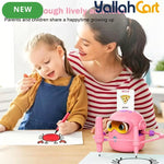 Intelligent Voice Painting Robot - Multicolor Montessori Voice Interactive Educational Painting Toy with 100 Drawing Cards, Creative Learning Activity for Kids Ages 3-12, Birthday & Christmas Gift for Boys & Girls