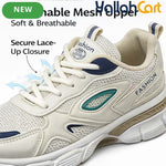 Desai Unisex Chunky Sneakers – Breathable Mesh Thick-Sole Casual Shoes