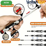 115-in-1 Multi-functional Precision Screwdriver Set - Black & Silver, Ultra Durable Small Repair Kit, PC Accessories Tool Set, PS5 Repair Kit, Precision Screwdriver Set for MacBook, Computer, Laptop, Watch, PS4, Xbox, Glasses, Gaming Console & More