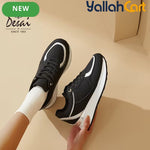 Desai Women's Lightweight Mesh Sneakers – Breathable Soft-Sole Running & Walking Shoes