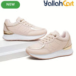 Desai Women's Lightweight Mesh Sneakers – Breathable Soft-Sole Running & Walking Shoes