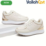 Desai Women's Lightweight Mesh Sneakers – Breathable Soft-Sole Running & Walking Shoes