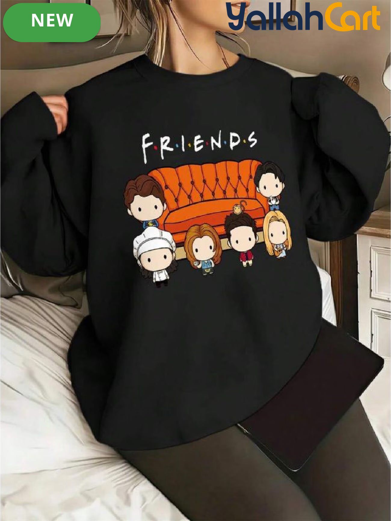 Plus Size Women’s Oversized Graphic T-Shirt – Casual Cartoon Print Drop Shoulder Top
