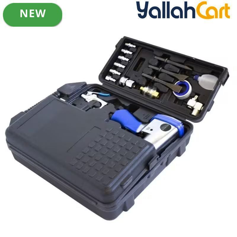 50pcs Household Hand Tool Set - Blue/Black, Comprehensive Tool Kit with Accessories, Screwdrivers, Wrenches, Pliers, Repair Tools, Portable Plastic Storage Case for Home, DIY & Maintenance