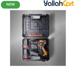 24V Cordless Drill Driver - Black/Yellow, BN-HK117, 2-Speed 350-1350RPM, Adjustable Torque, 3/8" Keyless Chuck, Rechargeable Lithium Battery, 21pcs Drill Bit & Socket Set, Carrying Case for Home DIY, Wood, Plastic & Light Metal