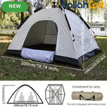 Automatic Quick-Open Camping Tent – Silver-Coated Sunshade for Outdoor & Picnic Use