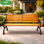 Weather-Resistant Wooden Outdoor Bench