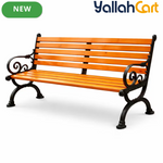 Weather-Resistant Wooden Outdoor Bench