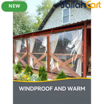Large Waterproof Transparent Outdoor Umbrella