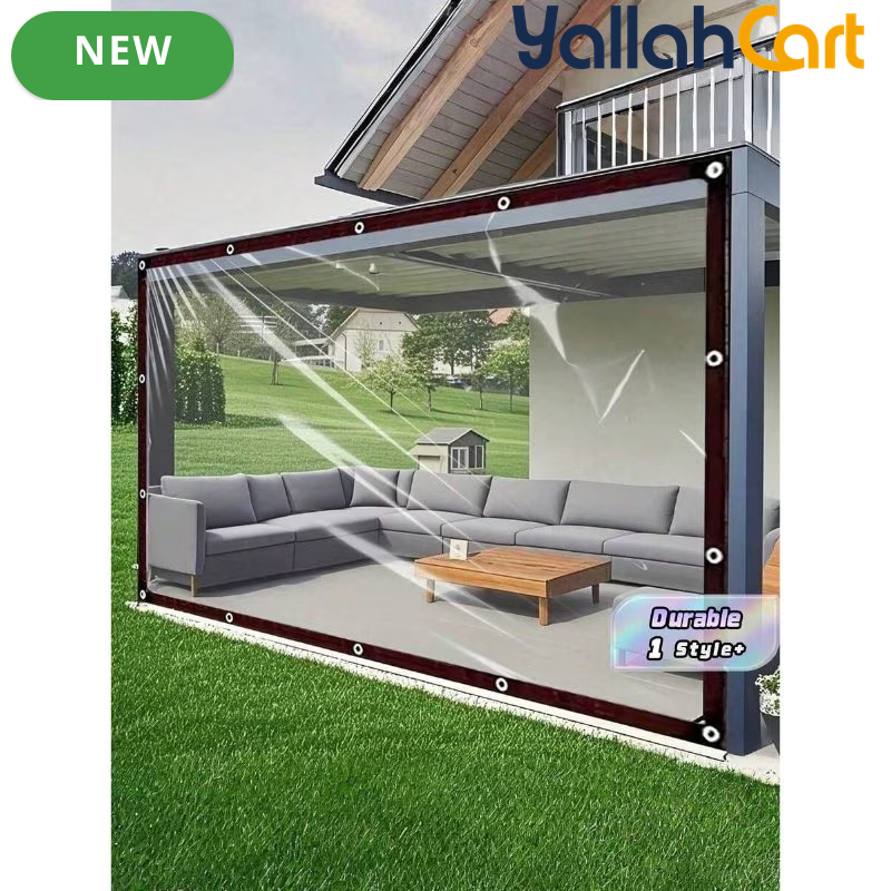 Large Waterproof Transparent Outdoor Umbrella