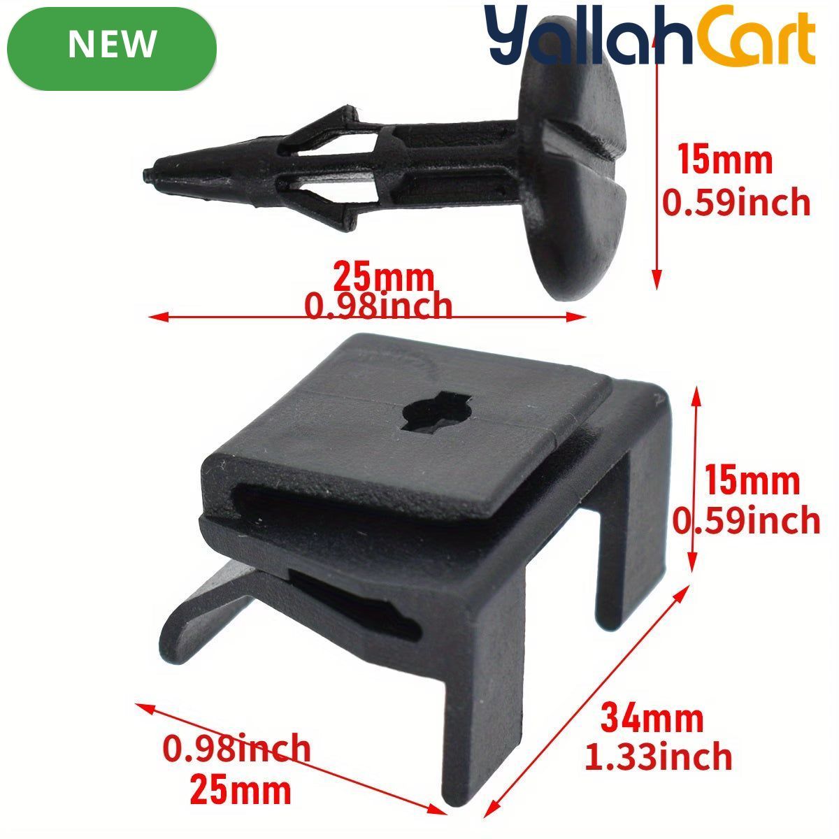 20 Pieces Car Front Fender Bumper Clip Cover Fasteners for Toyota Lexus