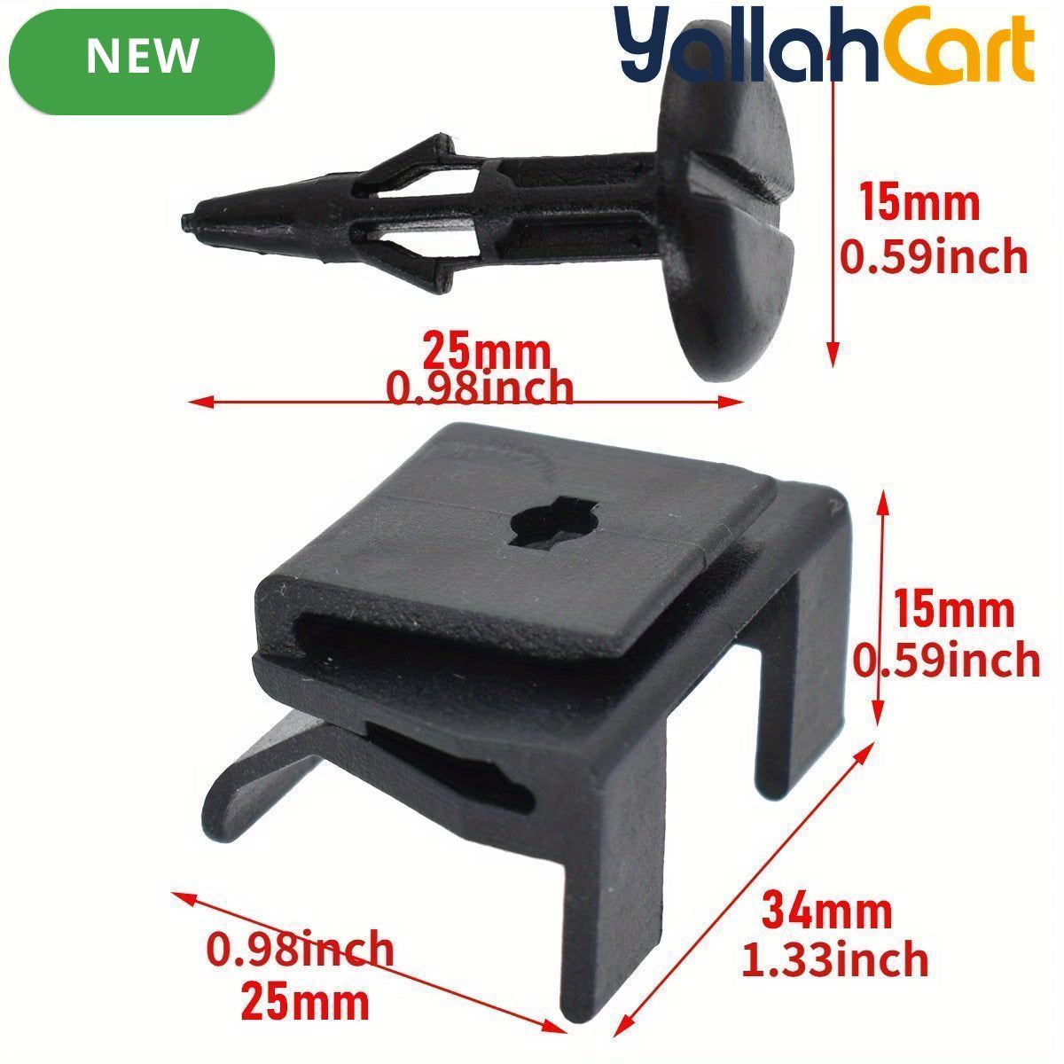 20 Pieces Car Front Fender Bumper Clip Cover Fasteners for Toyota Lexus