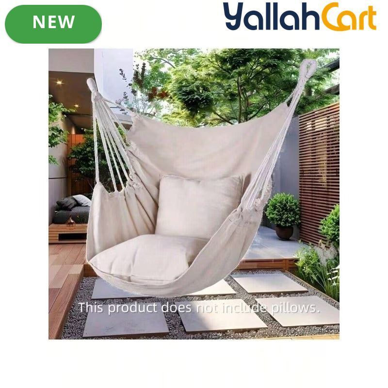 Portable Outdoor Hanging Chair – Lightweight Mesh Swing for Camping, Garden & Travel