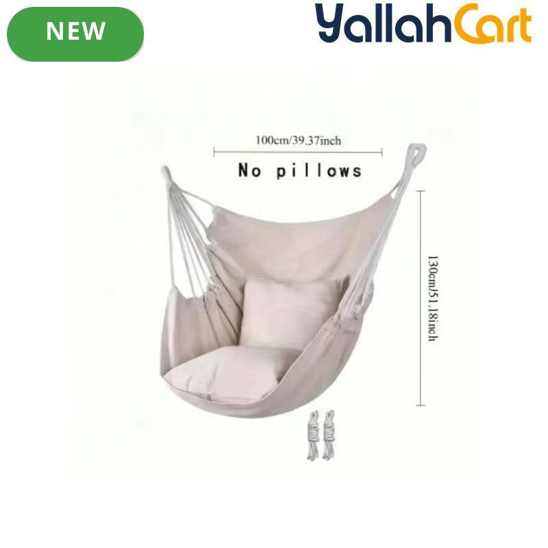 Portable Outdoor Hanging Chair – Lightweight Mesh Swing for Camping, Garden & Travel