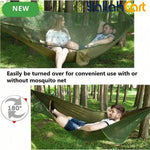 Quick-Release Hanging Mosquito Net – Nylon Outdoor Camping Net for Hammocks & Hanging Chairs