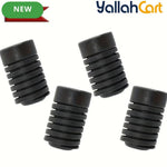 4 Pieces Universal Anti Vibration Rubber Pads 0.59 Inch Hole