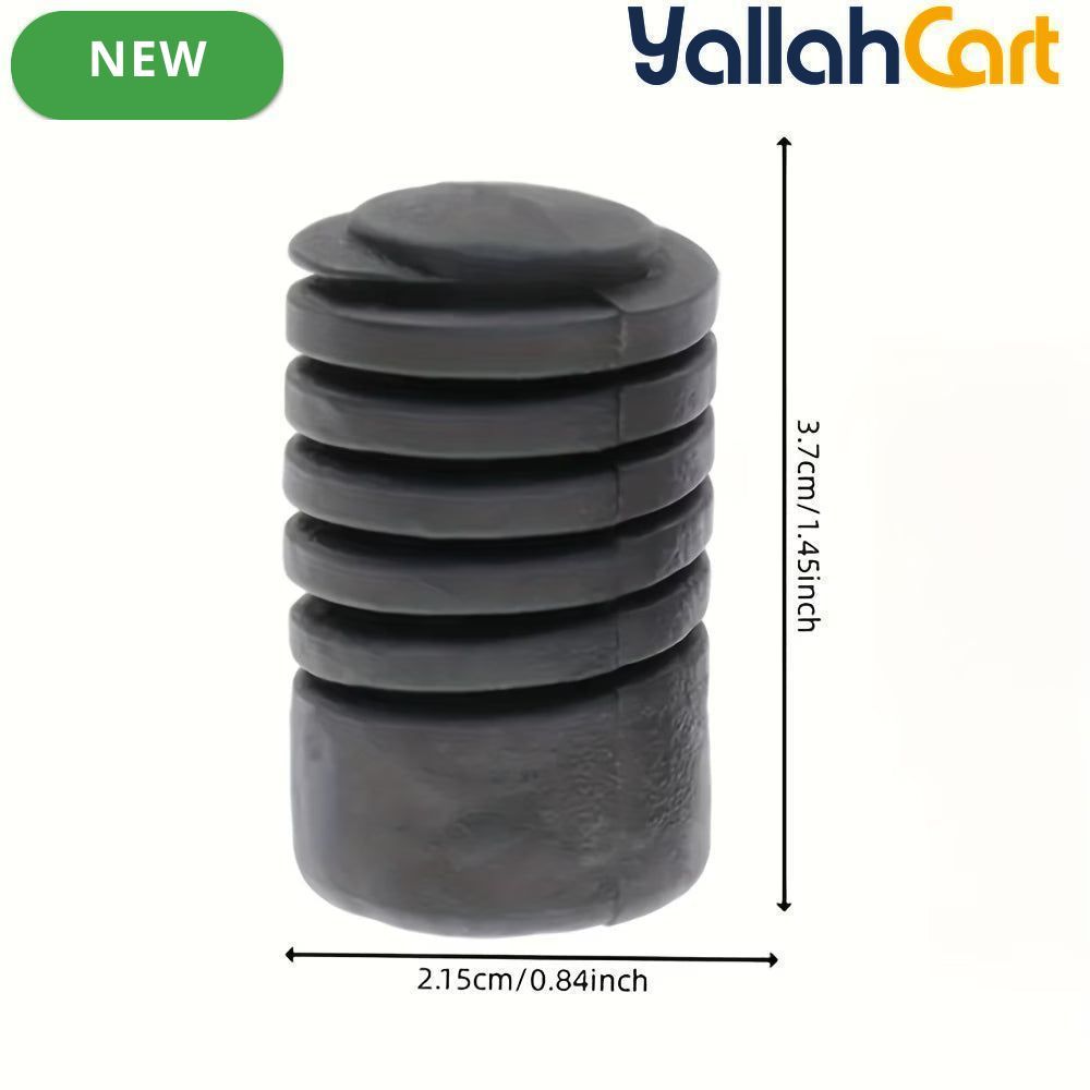 4 Pieces Universal Anti Vibration Rubber Pads 0.59 Inch Hole