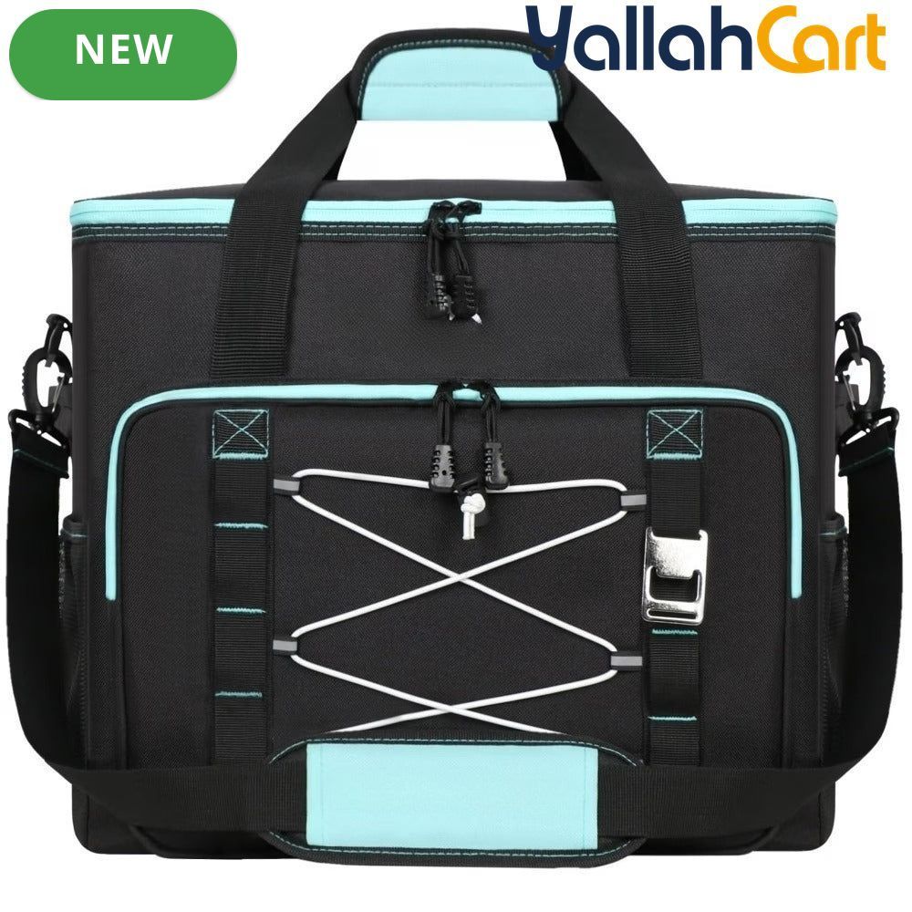 Large Reusable Insulated Cooler Bag – Portable Soft Cooler for Camping, Beach & Travel