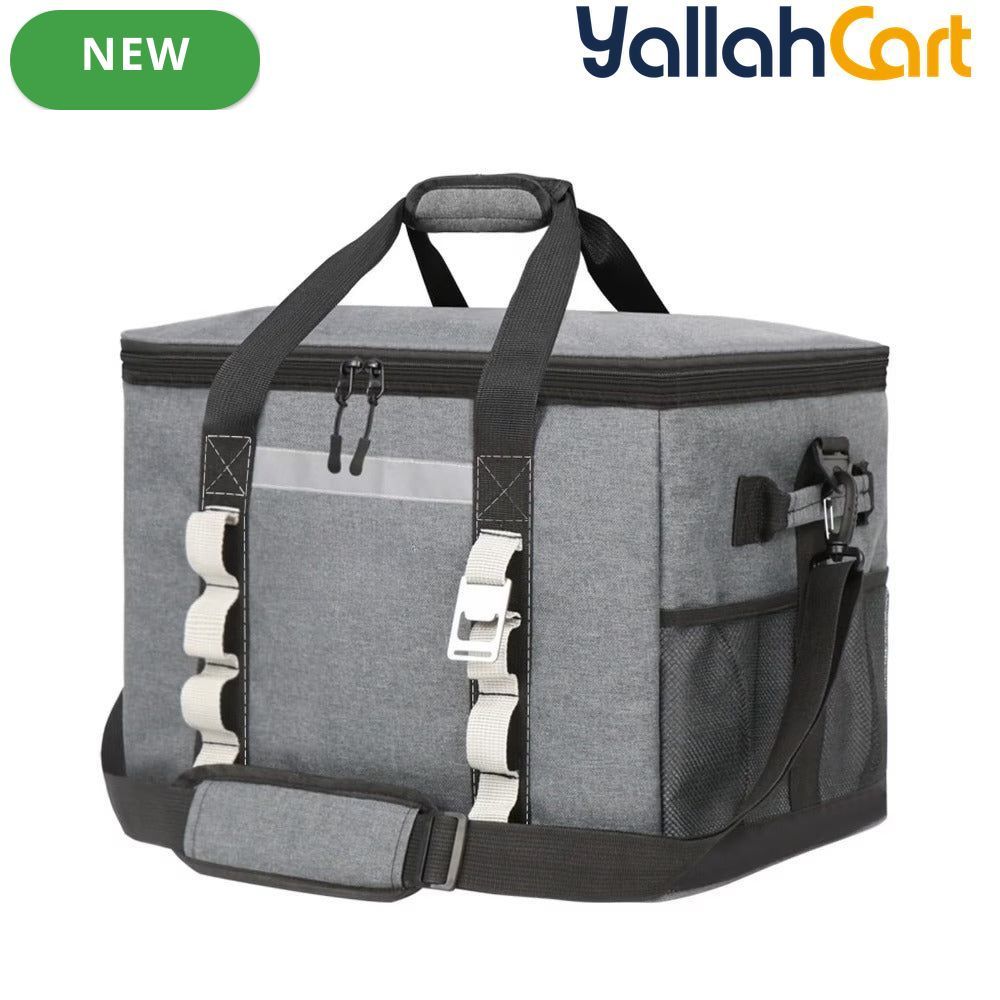 Large Reusable Insulated Cooler Bag – Portable Soft Cooler for Camping, Beach & Travel