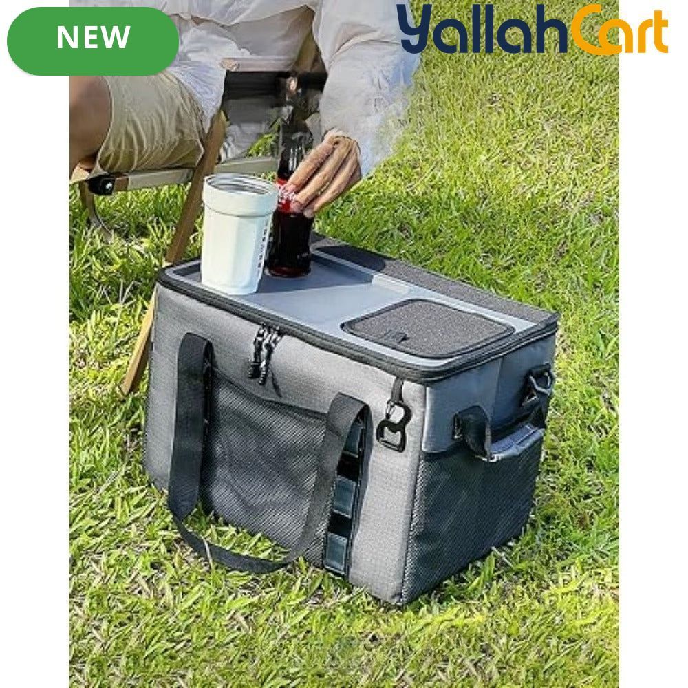 Large Reusable Insulated Cooler Bag – Portable Soft Cooler for Camping, Beach & Travel