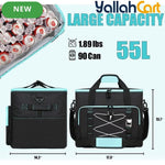 Large Reusable Insulated Cooler Bag – Portable Soft Cooler for Camping, Beach & Travel