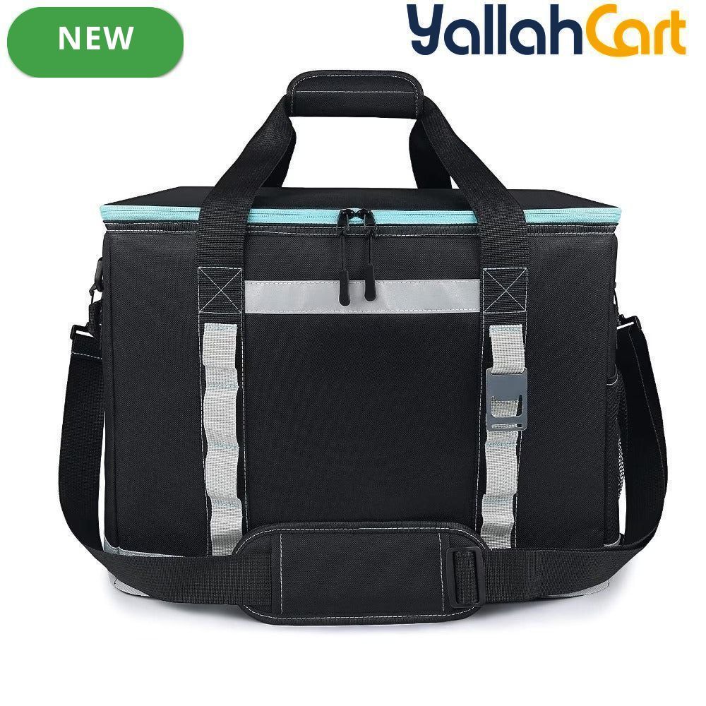 Large Reusable Insulated Cooler Bag – Portable Soft Cooler for Camping, Beach & Travel